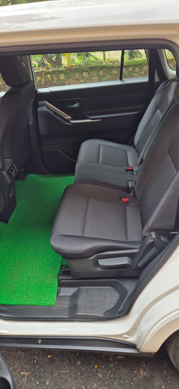 Luxurious Toyota Innova Crysta interior with premium seating for Chennai cab journey